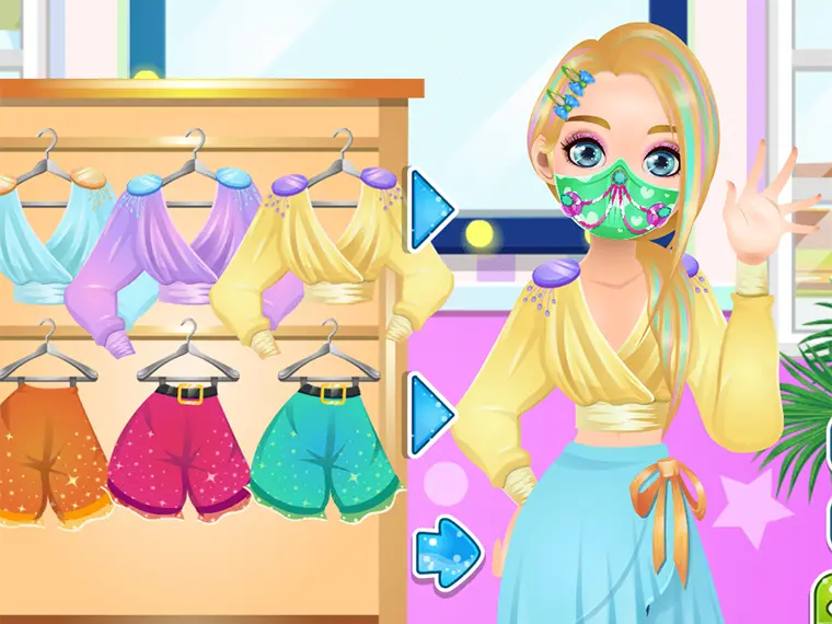 Blonde Sofia: Mask Design