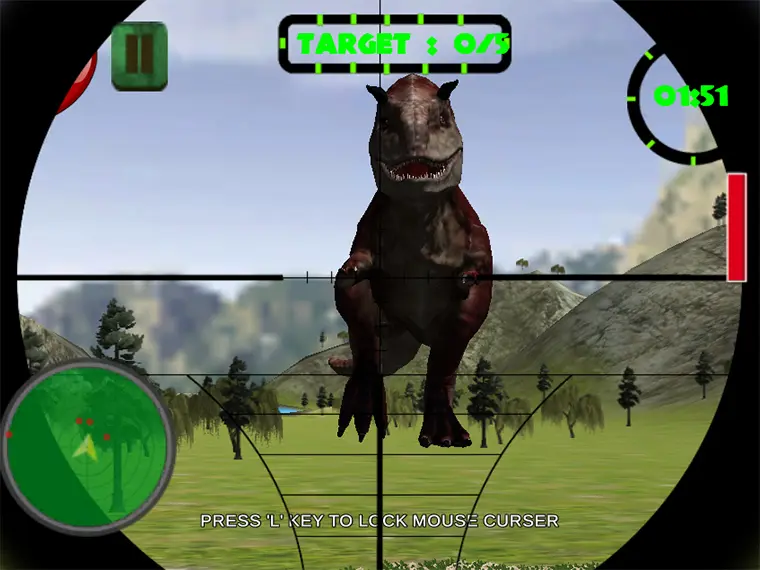 Dinosaur Hunter Game Survival