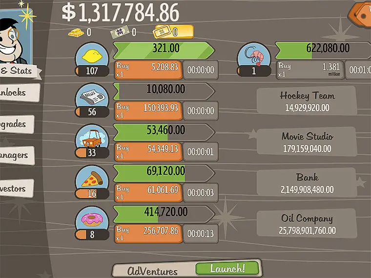Adventure Capitalist - free online game