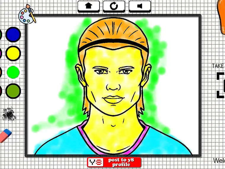 Haaland Coloring Book