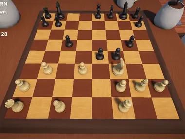 3D Chess Room