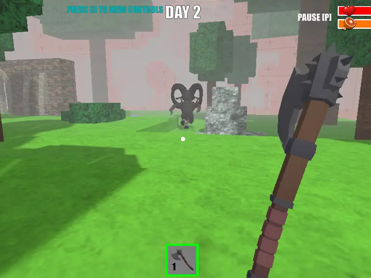 99 Nights Surviving the Forest - free online game