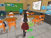 High School Girls Classroom Life
