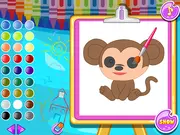 Puzzles And Coloring Girl