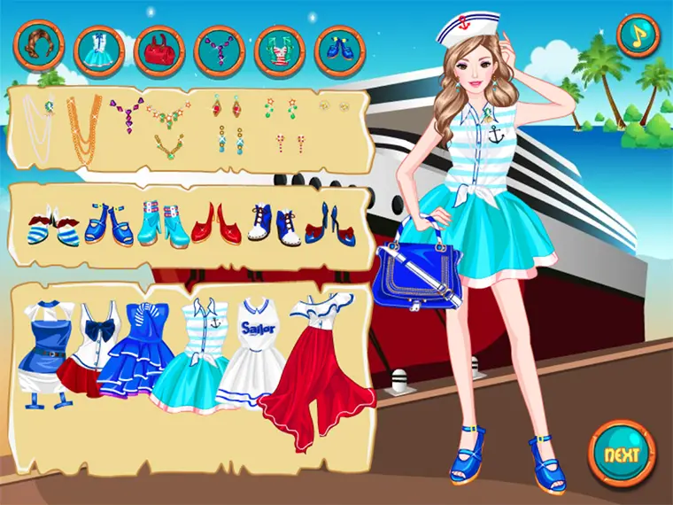 Cute Girl Sailor