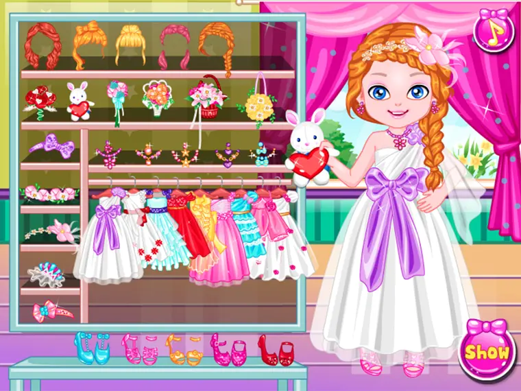 Little Bridesmaid Makeover