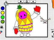 Fall Boys Coloring Book