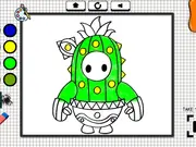 Fall Boys Coloring Book