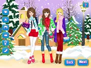 Dress Up Winter Friends