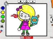 Toca Coloring Book