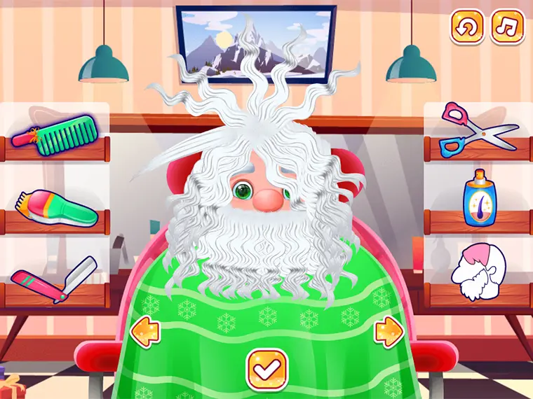 Santa Haircut