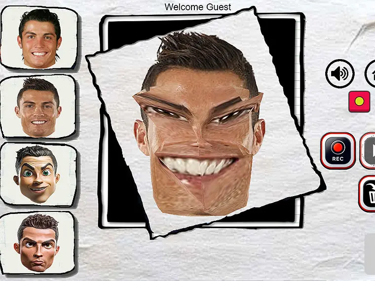 Funny Ronaldo Face