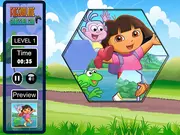 Dora Fix the Puzzle Game