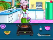 Schezwan Chicken Cooking