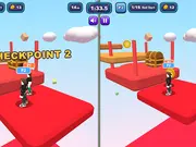 Obby Rainbow Parkour Two Player