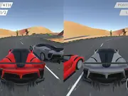 Desert Wheels: 2 Player Racing