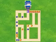 Snacky Dash: Food Maze Puzzle