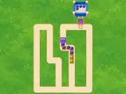 Snacky Dash: Food Maze Puzzle
