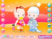 Baby Twins Dress Up