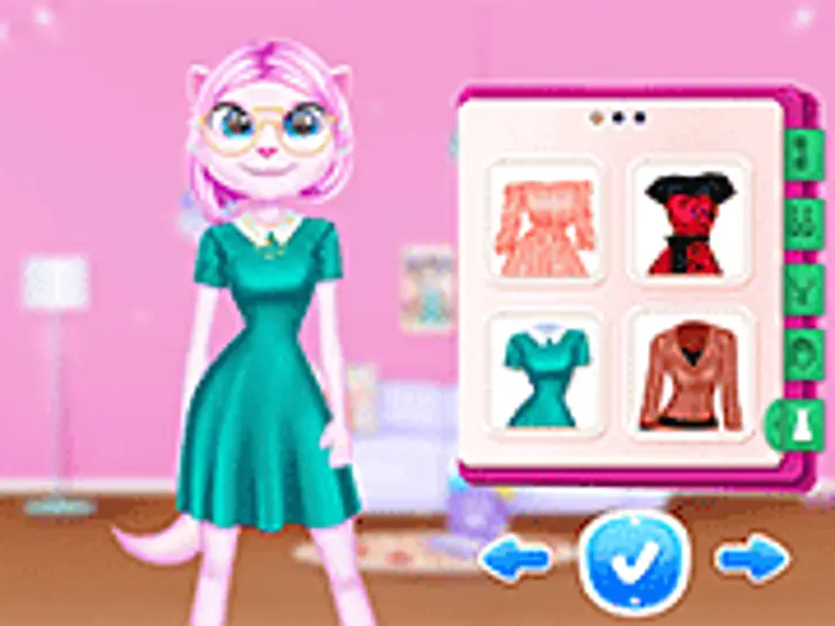 Angela Trendy Fashionista - free online game