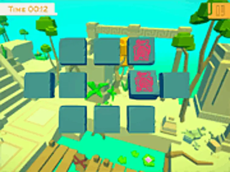 Memory Matching Temple