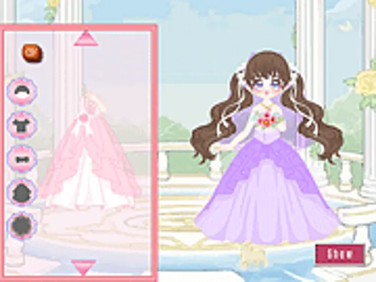 Wedding Dress Html5 - Play Now on Y8.com