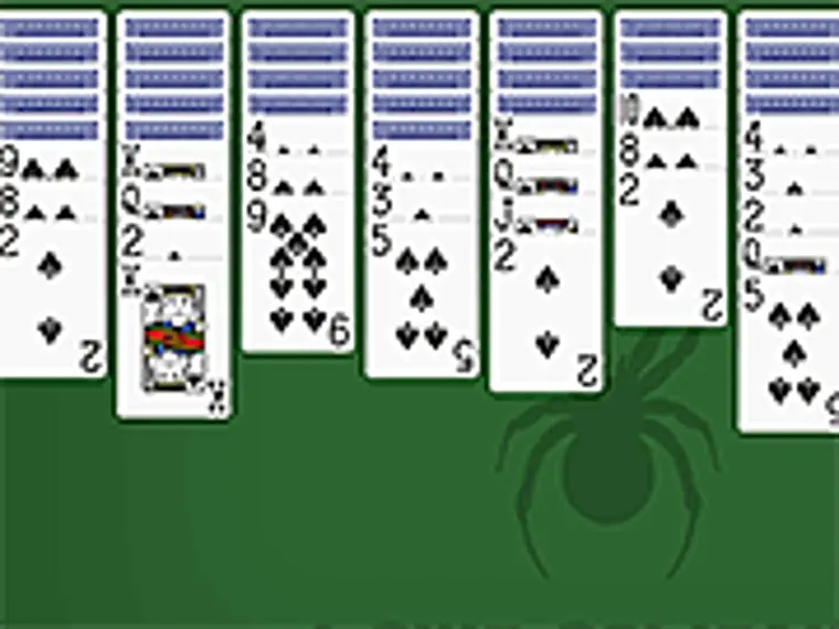 1 suit spider solitaire