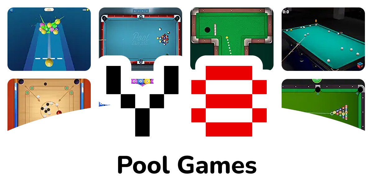 Pool Games - Play Now on Y8.com